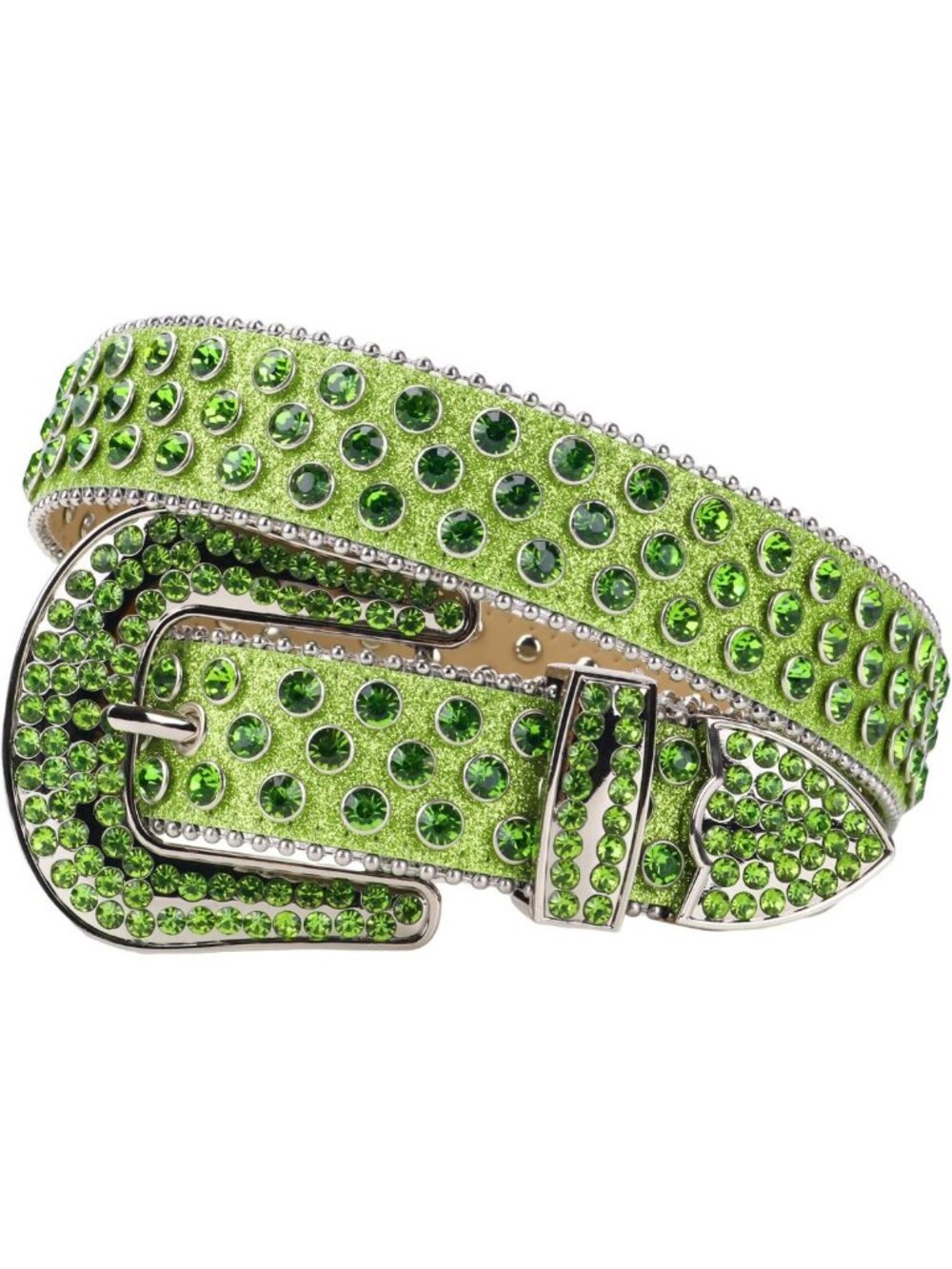 Luxury Rhinestone Western Belt for Men & Women - Bling Crystal Studded Accessory